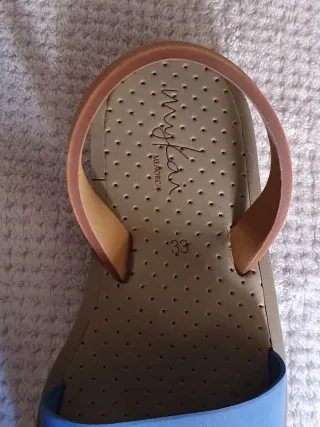 Sandalias Mykai azul 32-33