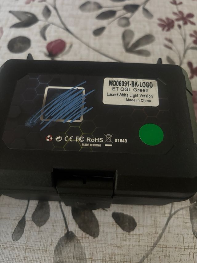 An/PEQ ET OGL Láser Verde linterna y strobo WADSN