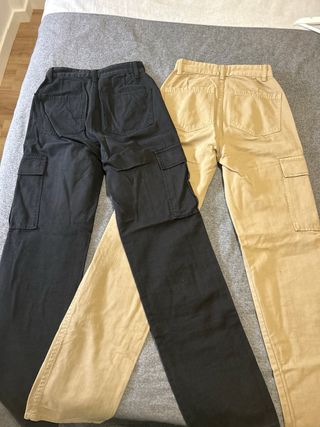 Lote 2 Pantalones Cargo Sin Estrenar