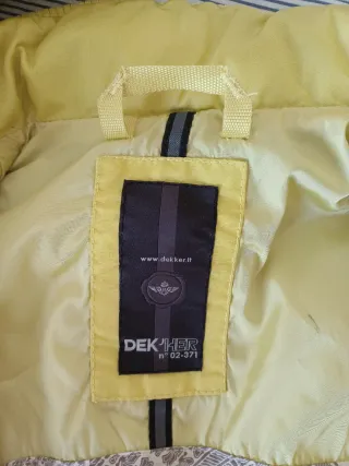 Giacca Dekker donna gialla