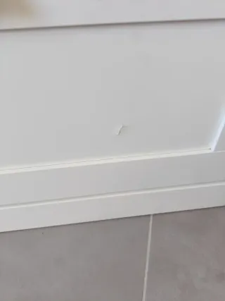 Cómoda Brimnes Ikea 4 cajones blanca