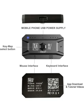 Combo Teclado y Mouse Gaming Móvil