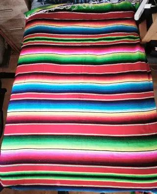Sarape Mexicano Multicolor.