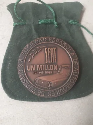 Medalla Conmemorativa Seat 1.000.000