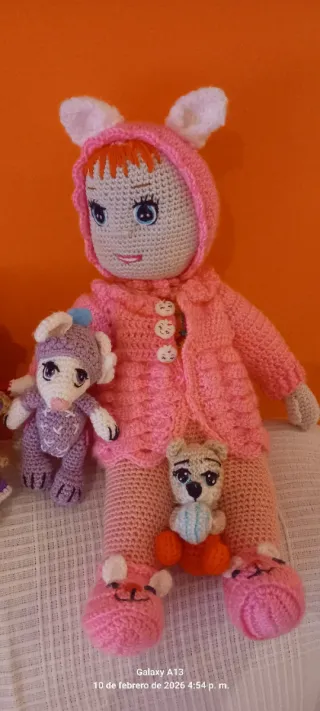 Colección Muñecos Ganchillo Originales