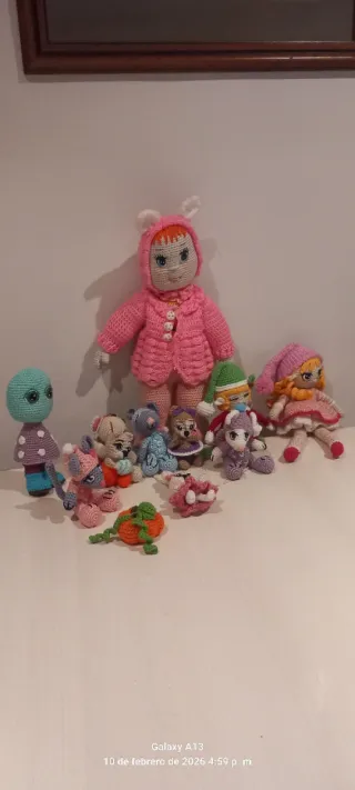 Colección Muñecos Ganchillo Originales