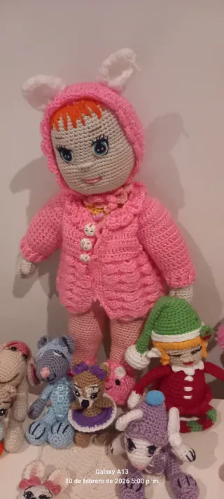 Colección Muñecos Ganchillo Originales