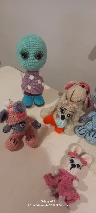 Colección Muñecos Ganchillo Originales