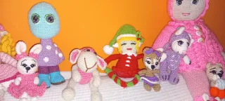 Colección Muñecos Ganchillo Originales