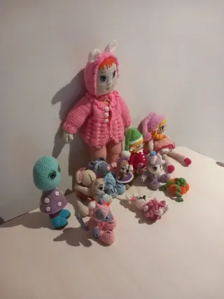 Colección Muñecos Ganchillo Originales