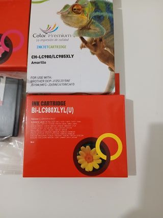 Cartuchos de tinta para impresoras Brother DCP