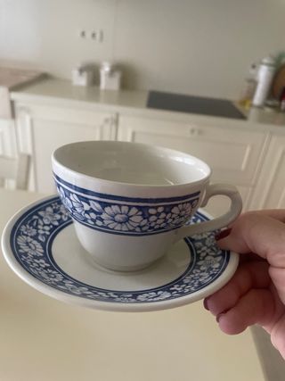 Juego de té inglés porcelana