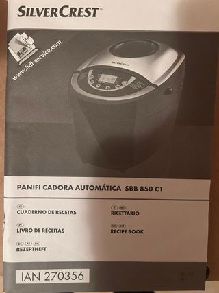 Panificadora SilverCrest Lidl