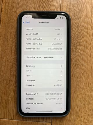 iPhone 11 64GB Blanco