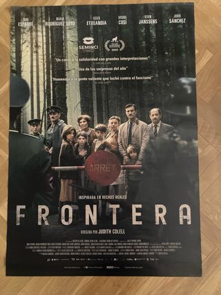 Póster  Frontera. Judith Colell