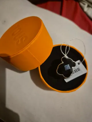 Anillo Tous Oso Onix Negro Plateado