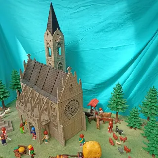 Iglesia compatible Playmobil
