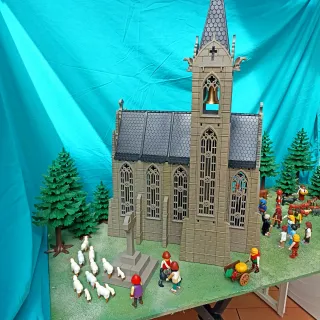 Iglesia compatible Playmobil