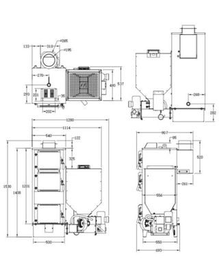 Caldera BOILER 34 policombustible Nueva MAD2001