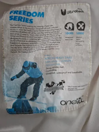 Chaqueta O'Neill Anorak Esquí/Surf Crudo