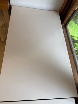 Cómoda Malm Ikea 3 cajones blanca 80x78cm