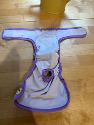 Pañal/braga para perro/gato con estampado frutal