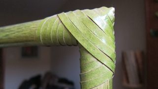 Estantería de bambú con 3 cajones