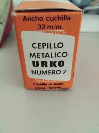 Cepillo carpintero URKO manual