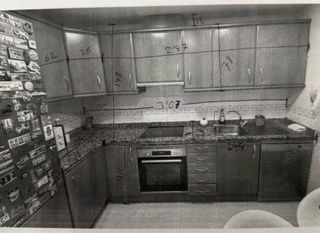 Cocina completa madera y granito