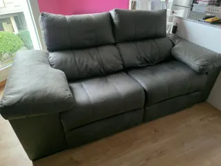 Divano elettrico reclinabile con poggiapiedi sollevabile