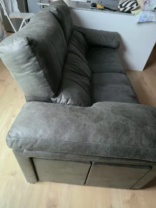 Divano elettrico reclinabile con poggiapiedi sollevabile