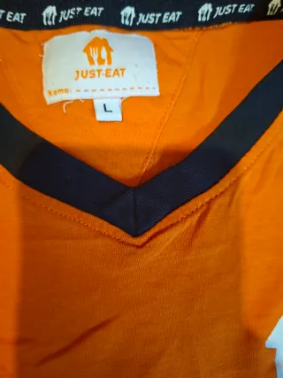 Pack Just Eat: Chaqueta, Camiseta y Casco