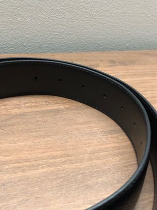 Cintura Guess Nera Fibbia Logo