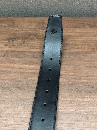 Cintura Guess Nera Fibbia Logo