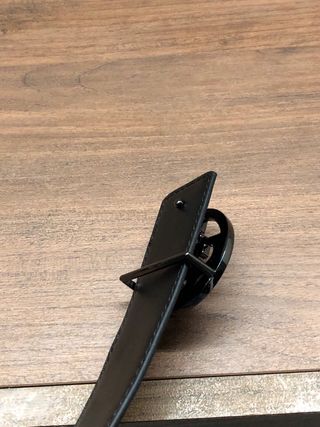 Cintura Guess Nera Fibbia Logo