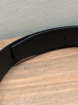 Cintura Guess Nera Fibbia Logo