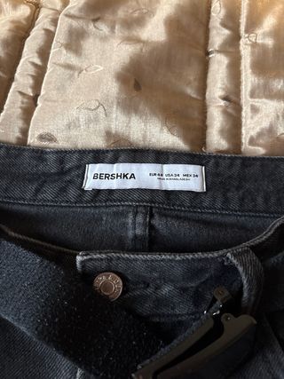 Calças cargo pretas Tamanho-44