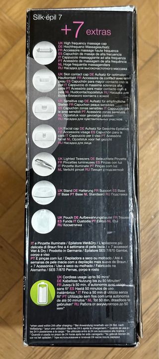 Braun Silk-épil 7 Wet & Dry Epilator