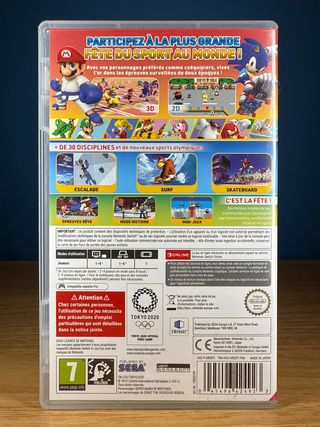 Mario & Sonic Tokyo 2020 Switch