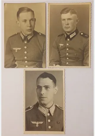 Militaria 10 Fotospostais III Reich Wehrmacht
