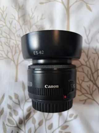 Objetivo Canon EF 50mm f/1.8 II