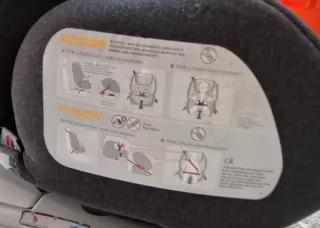 Silla coche bebé 0-36kg Isofix