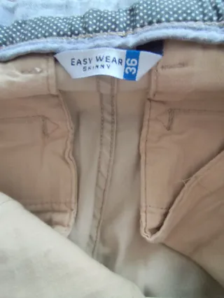 PANTALON CHINO BEIGE CHICO