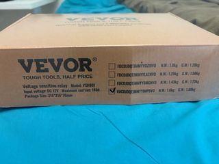 Kit Aislamiento Batería VEVOR 12V 140A