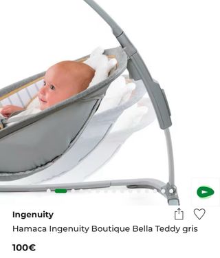 Hamaca bebe Ingenuity 0m-2.5 años