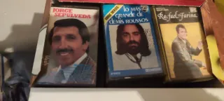 Lotes de Música: Jorge Sepúlveda, Demis Roussos, R