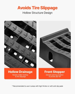 Rampa di Carico per Auto, 2 Pezzi Altezza di Solle