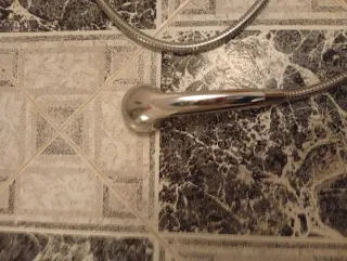 Alcachofa y tubo ducha metal