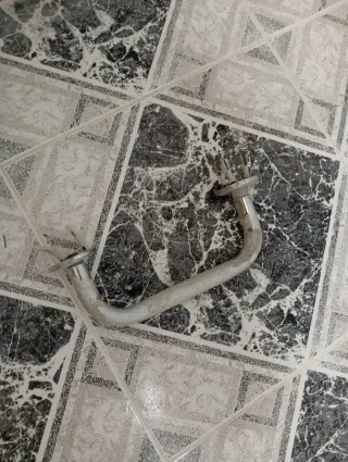 Alcachofa y tubo ducha metal