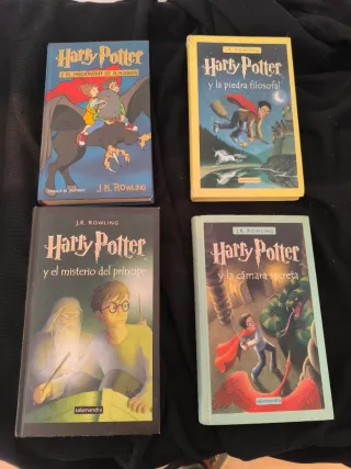 Pack libros Harry Potter